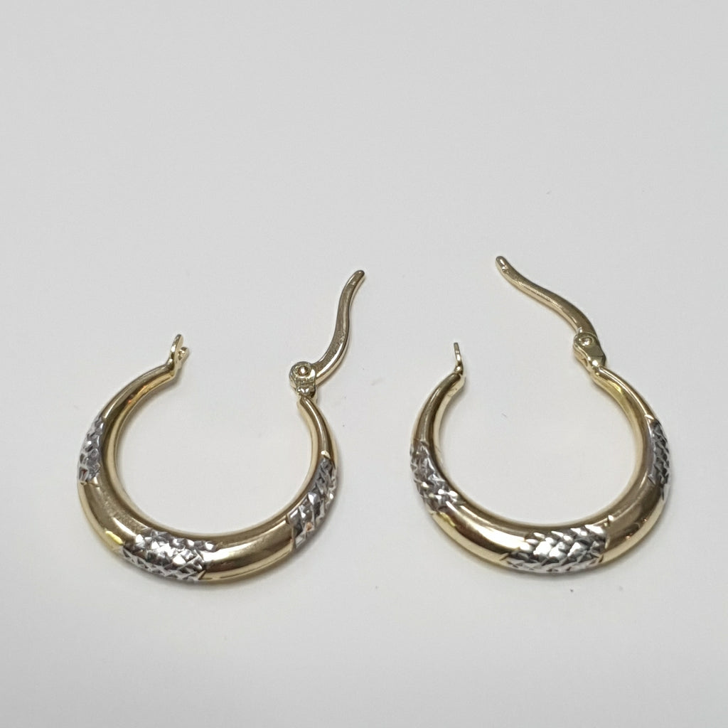 ARRACADAS ORO 14K 1.5 (NUEVO)