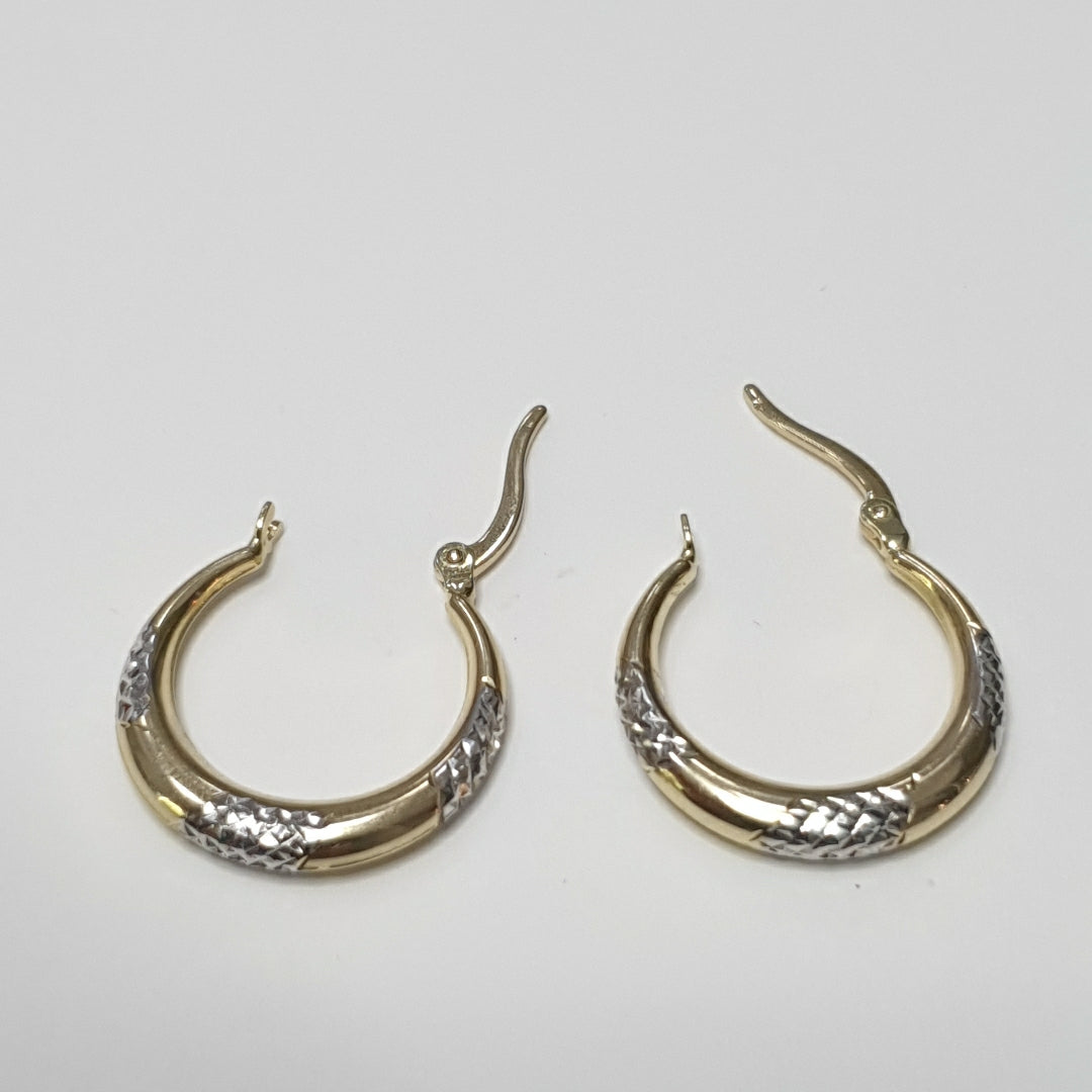 ARRACADAS ORO 14K 1.5 (NUEVO)