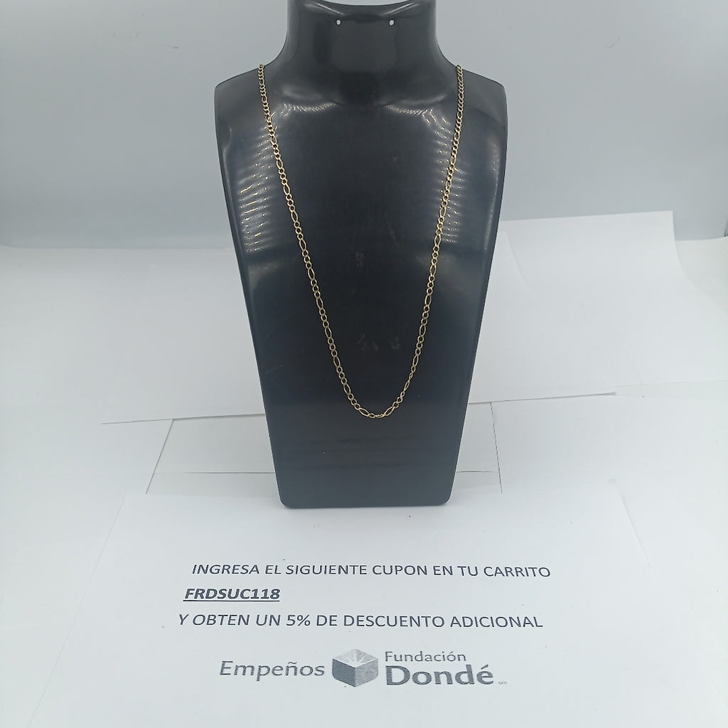 CADENA ORO 10 K 3.4 GRMS (SEMINUEVO)