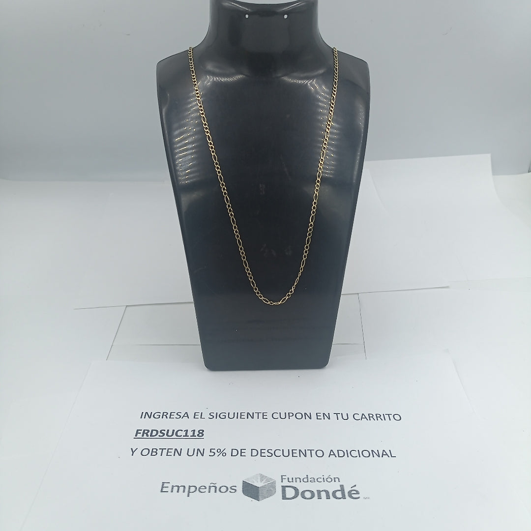 CADENA ORO 10 K 3.4 GRMS (SEMINUEVO)