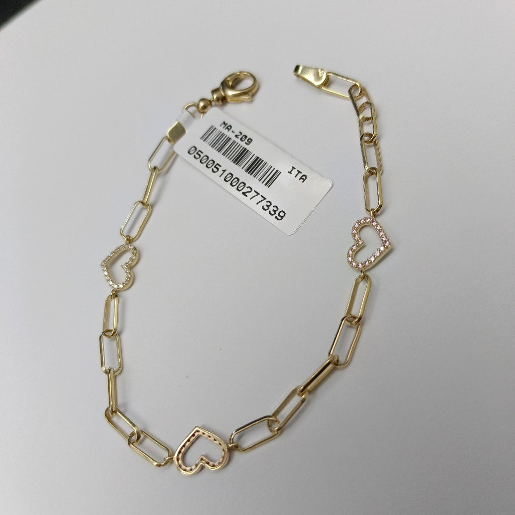 PULSERAS DAMA ORO 14K 3.2 (NUEVO)