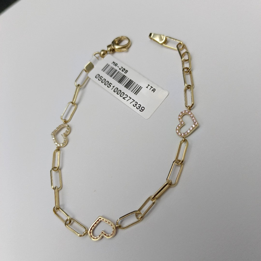 PULSERAS DAMA ORO 14K 3.2 (NUEVO)