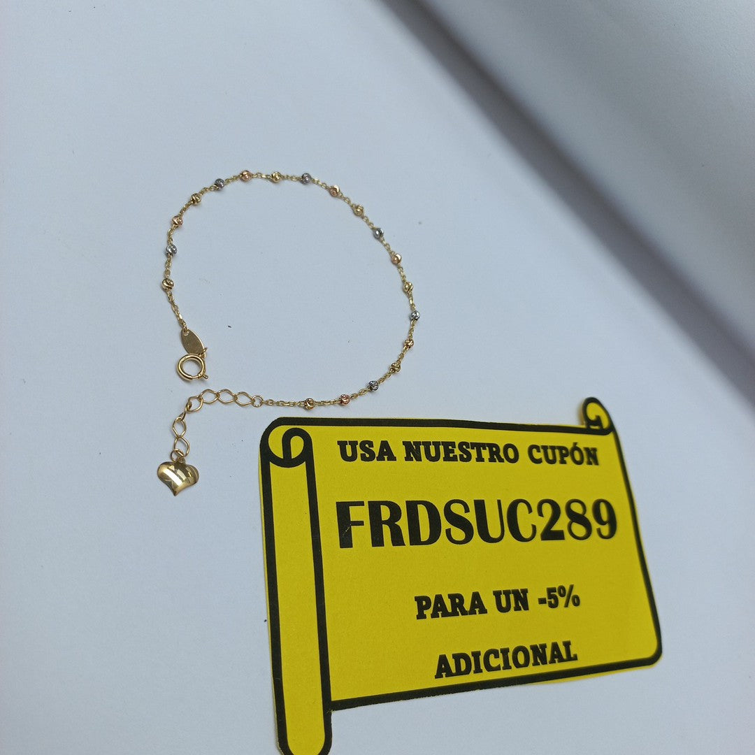 PULSERAS DAMA ORO 14K 1.2 (NUEVO)