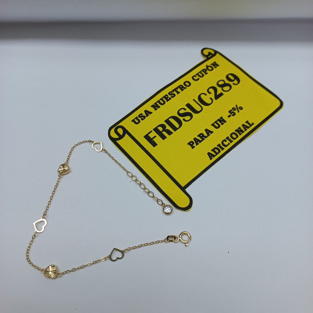 PULSERAS DAMA ORO 14K 1.3 (NUEVO)