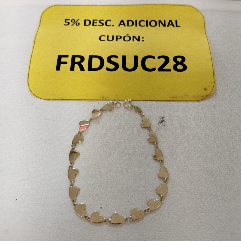 PULSERAS DAMA ORO 14K 3.5 (NUEVO)