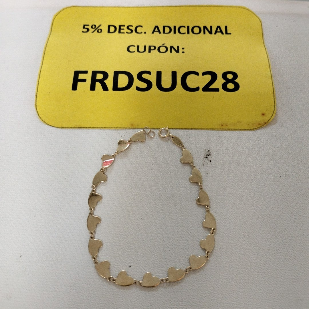 PULSERAS DAMA ORO 14K 3.5 (NUEVO)