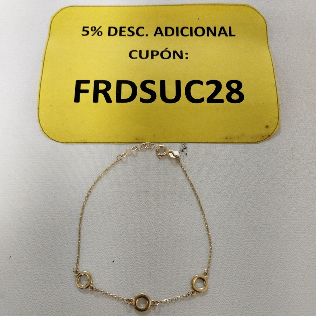 PULSERAS DAMA ORO 10K 1.1 (NUEVO)