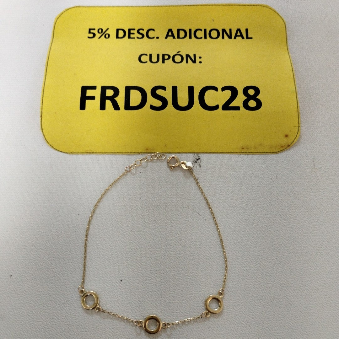 PULSERAS DAMA ORO 10K 1.1 (NUEVO)