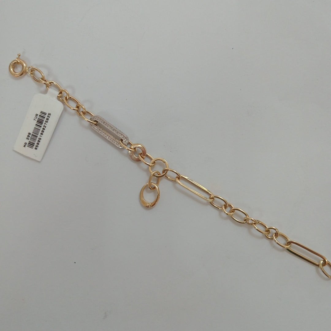 PULSERAS DAMA ORO 14K 7 (NUEVO)