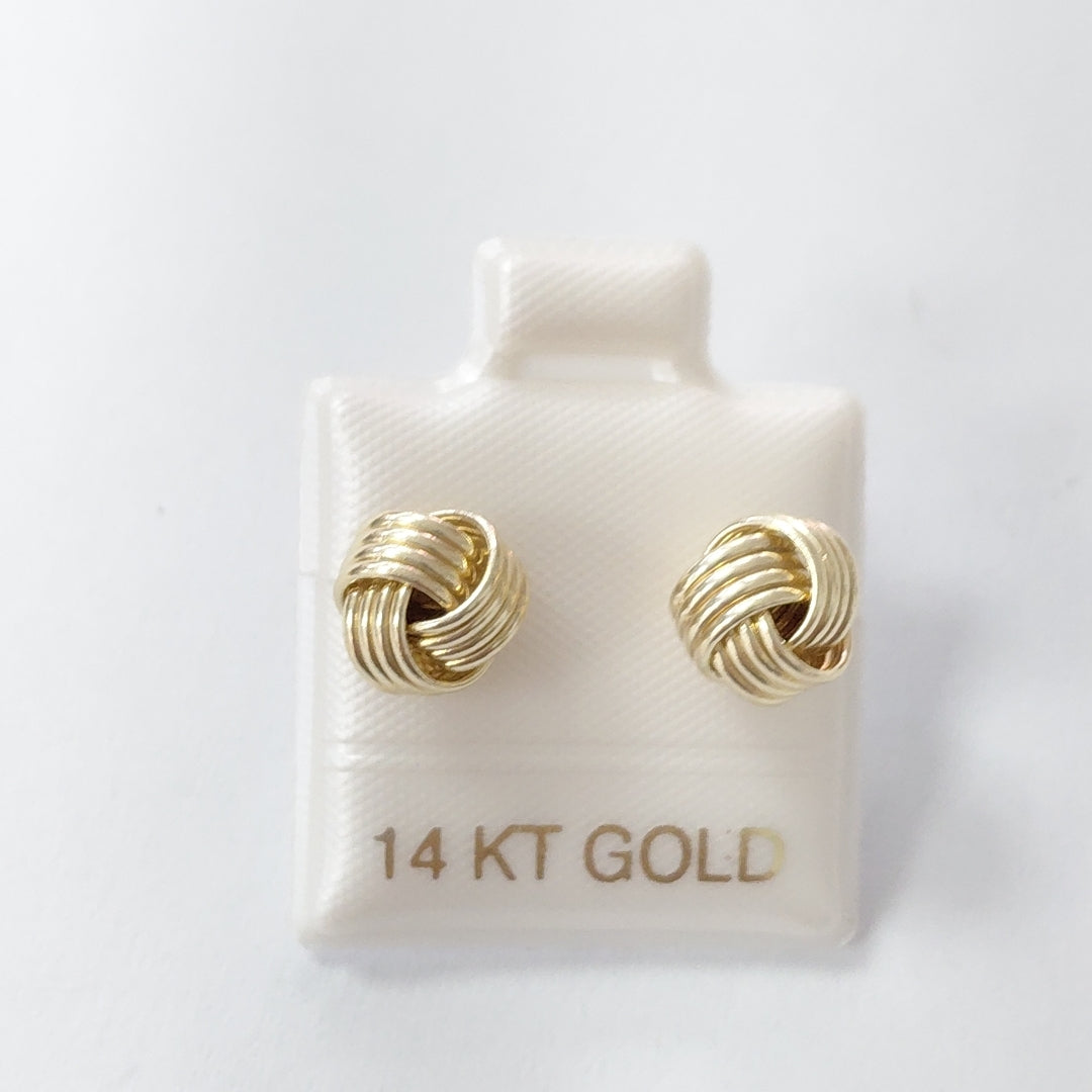 BROQUELES ORO 14K 1.6 (NUEVO)