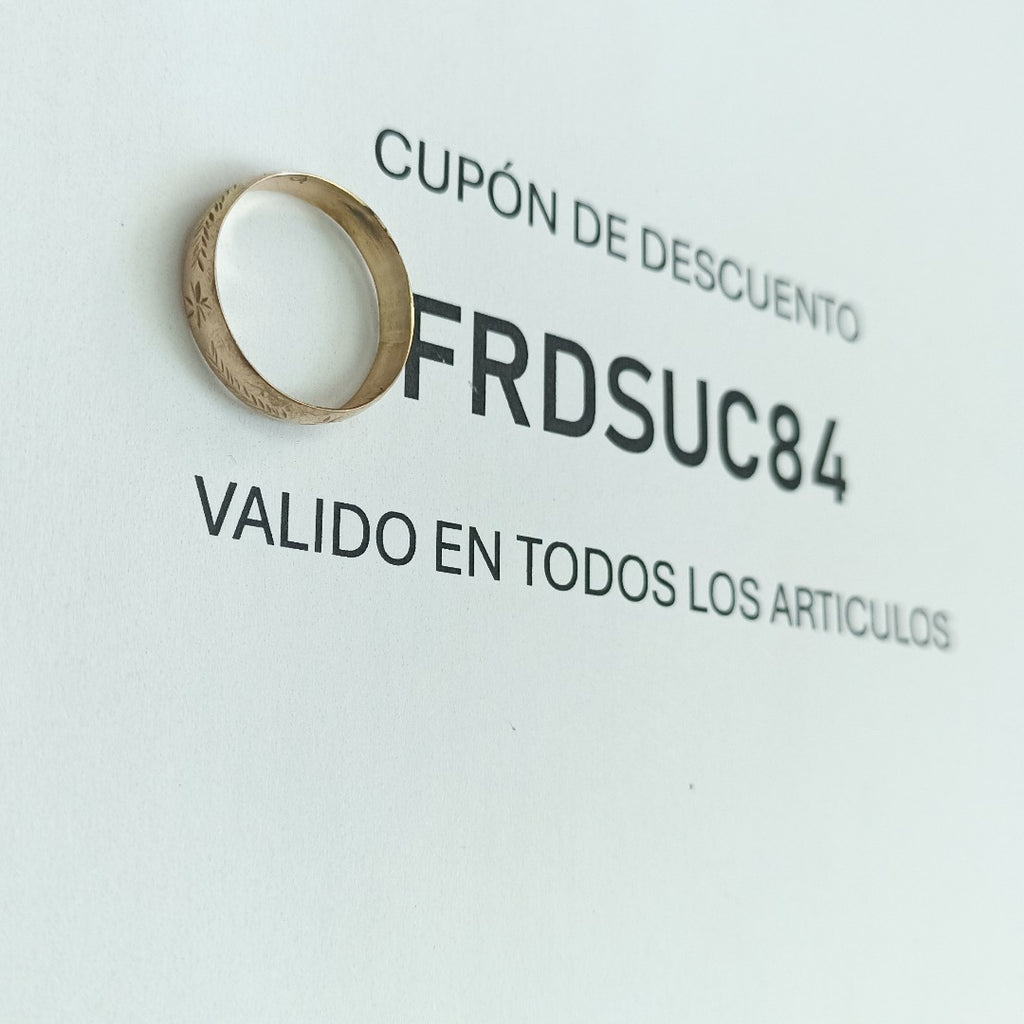 ARGOLLA ORO 8 K 1 GRMS (SEMINUEVO)