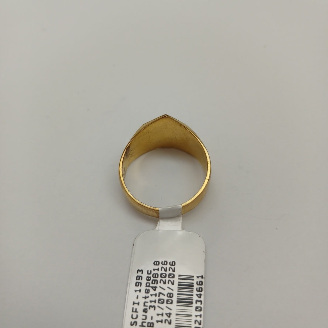 ANILLO DE GRADUACIÓN ORO 10 K 6 GRMS (SEMINUEVO)