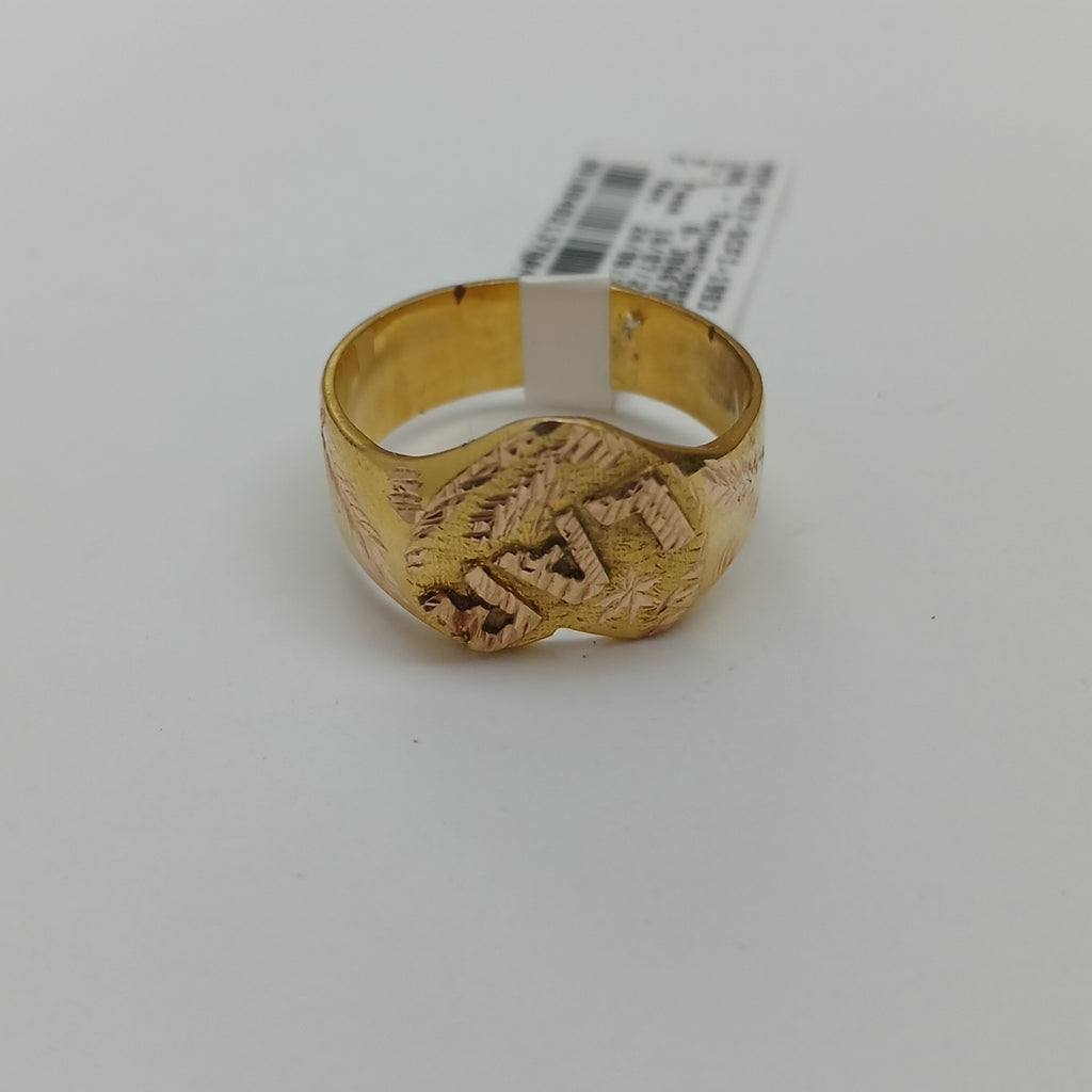 ANILLO ORO 10 K 8 GRMS (SEMINUEVO)