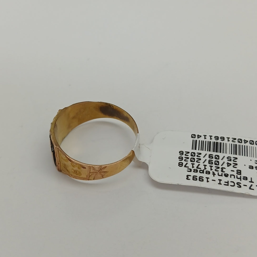 ANILLO DE GRADUACIÓN ORO 8 K 2,00 GRMS (SEMINUEVO)