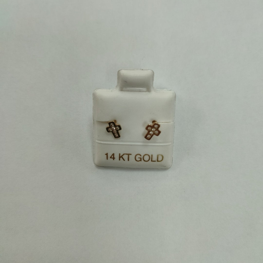 BROQUELES PAR ORO 14 K 0,30 GRMS (SEMINUEVO)