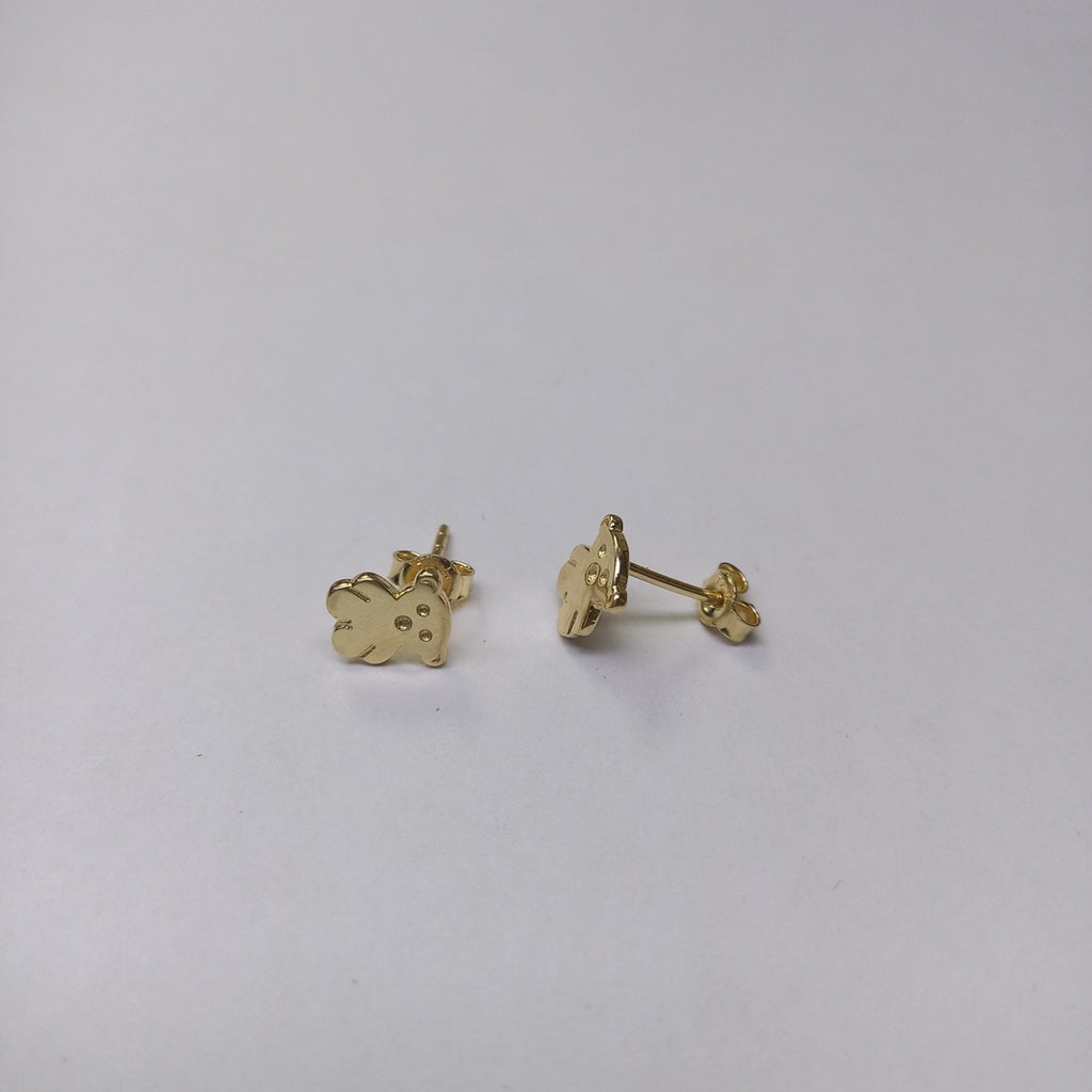 BROQUELES ORO 14K 1 (NUEVO)