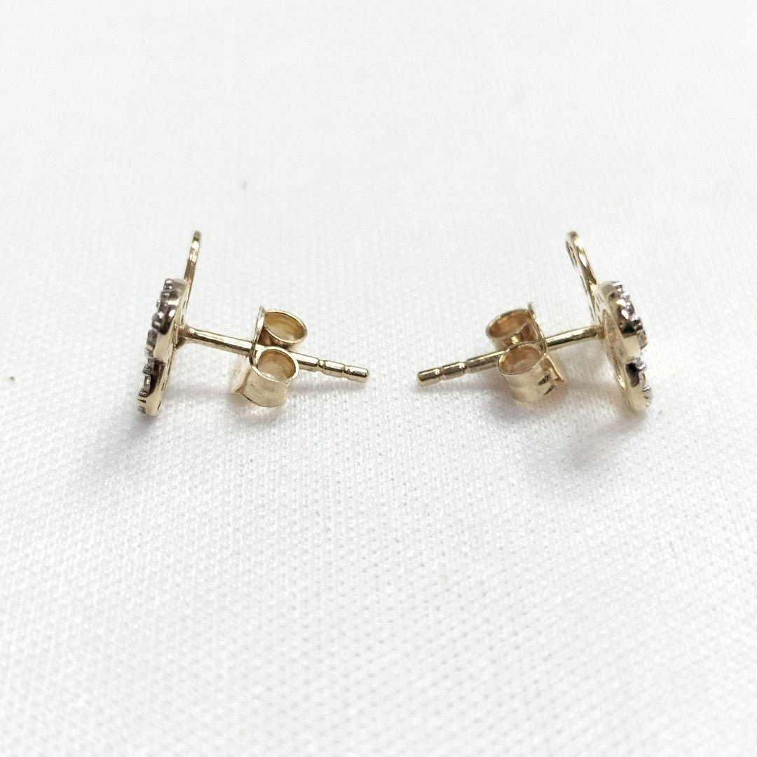 BROQUELES ORO 14K 1.3 (NUEVO)