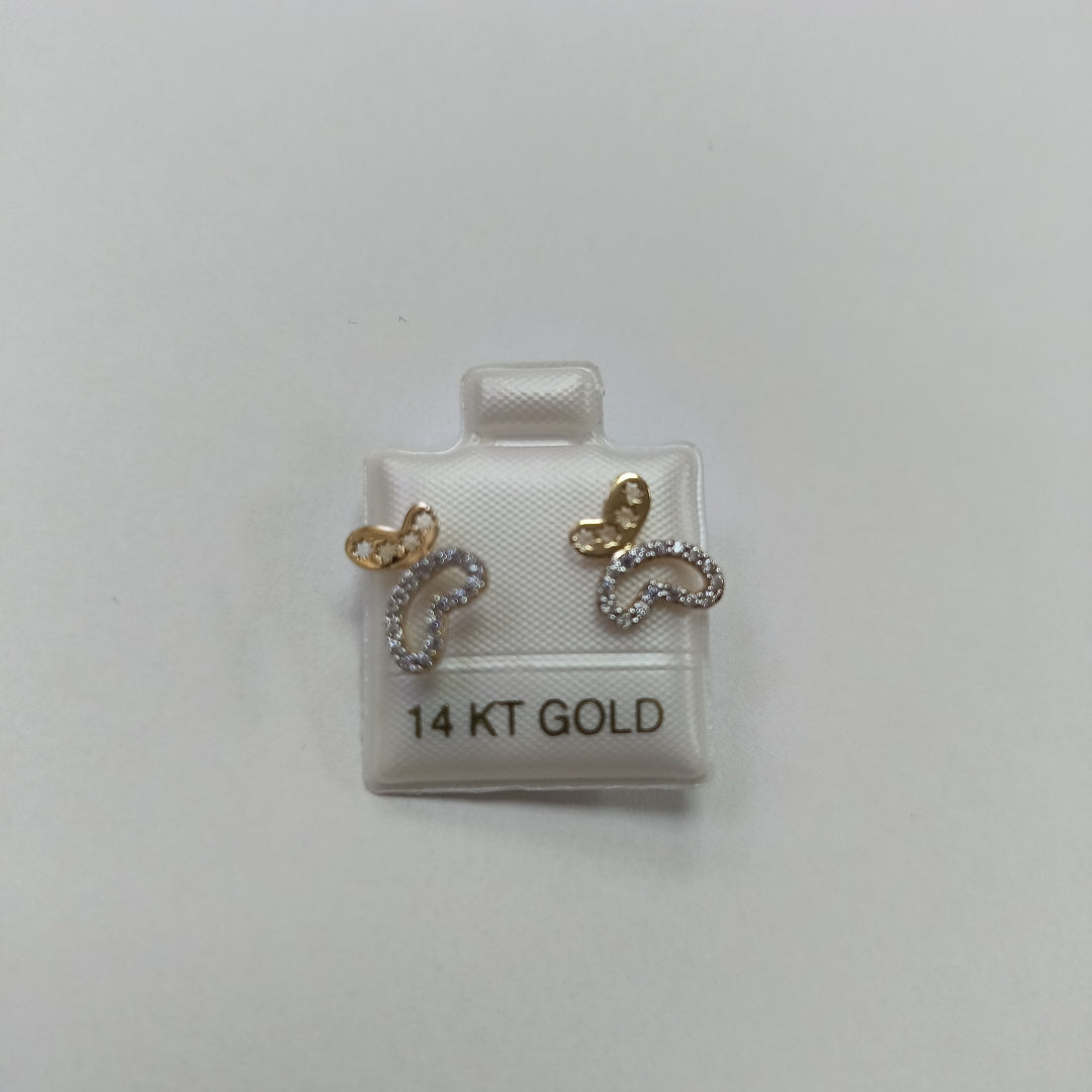 BROQUELES ORO 14K 1.2 (NUEVO)