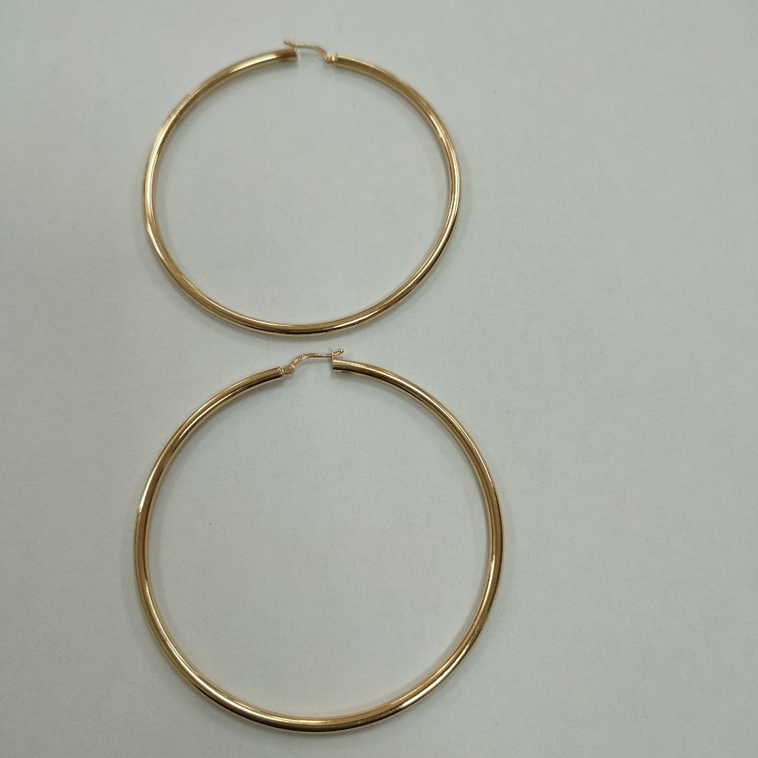 ARRACADAS PAR ORO 14 K 7.8 GRMS (SEMINUEVO)