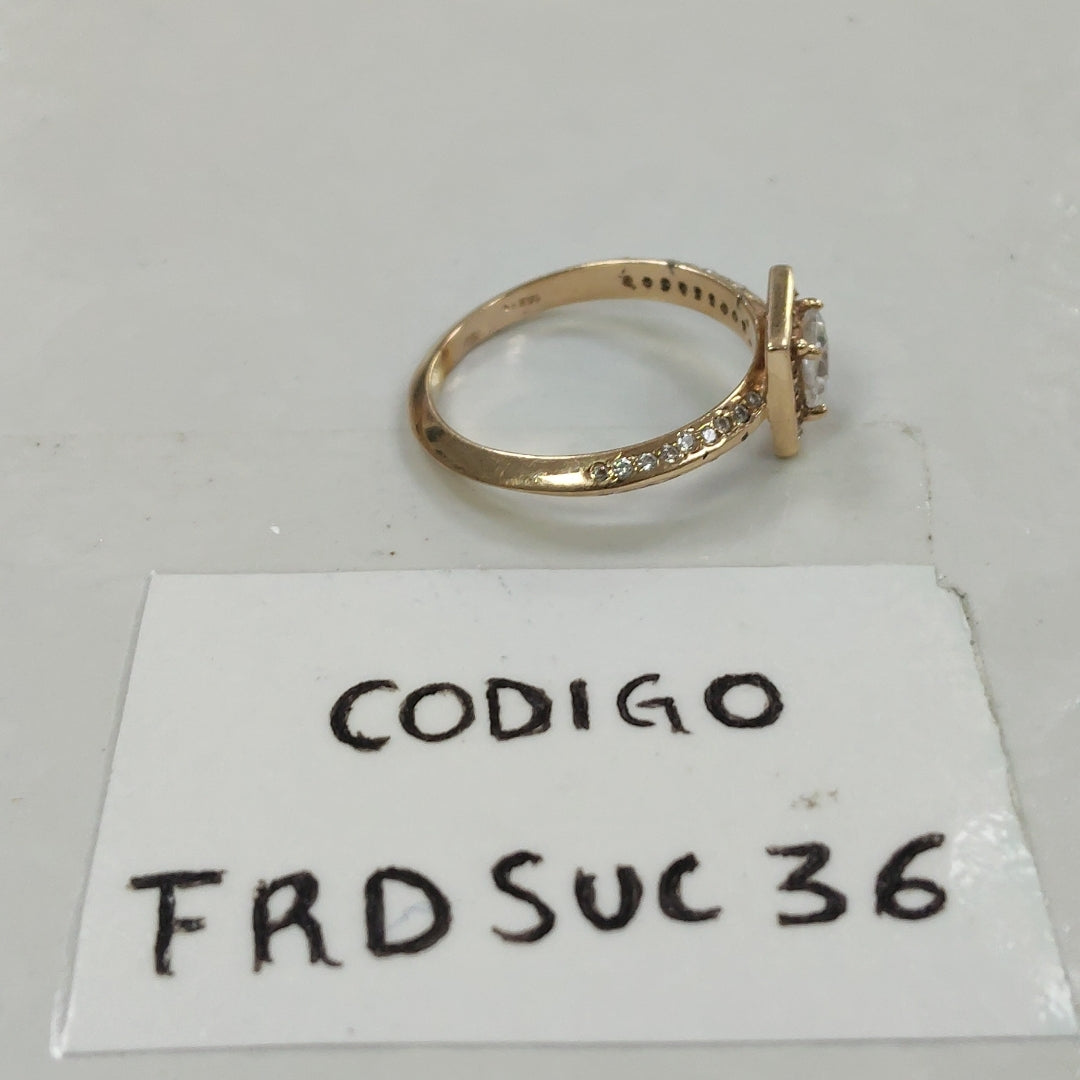 ANILLO ORO 14 K 2,50 GRMS (SEMINUEVO)