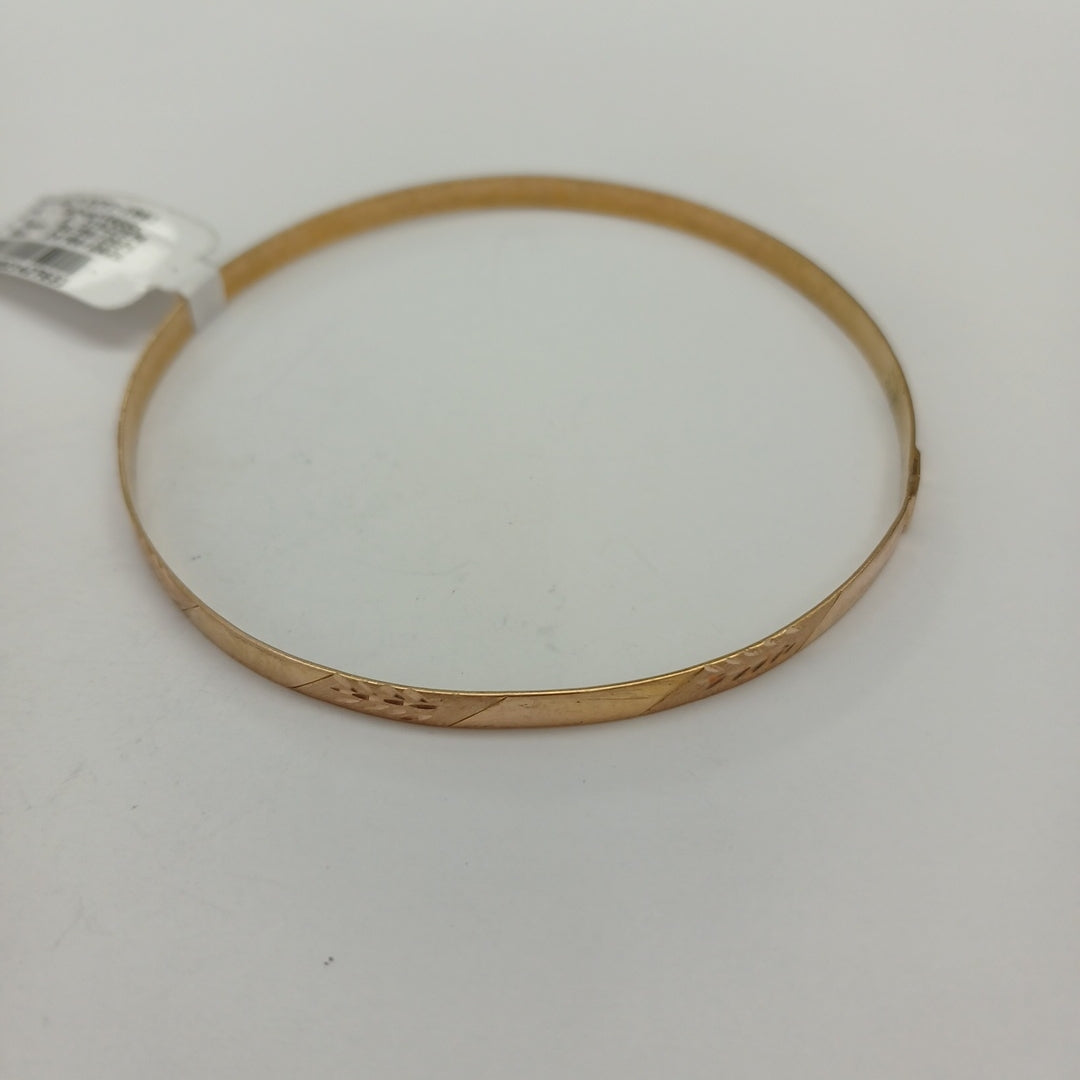 PULSERA RIGIDA ORO 10 K 4.8 GRMS (SEMINUEVO)