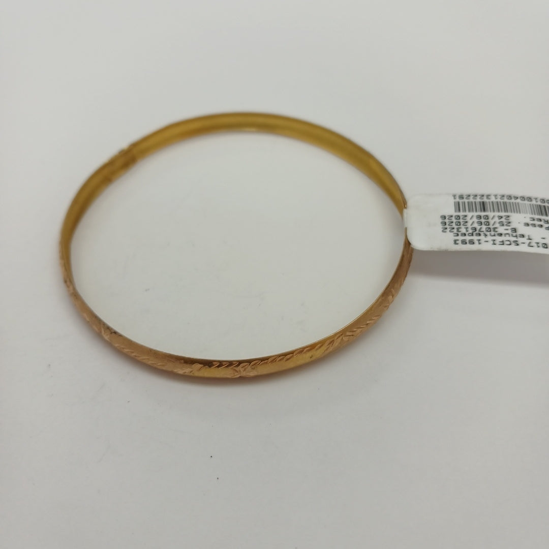 PULSERA RIGIDA ORO 10 K 5.2 GRMS (SEMINUEVO)