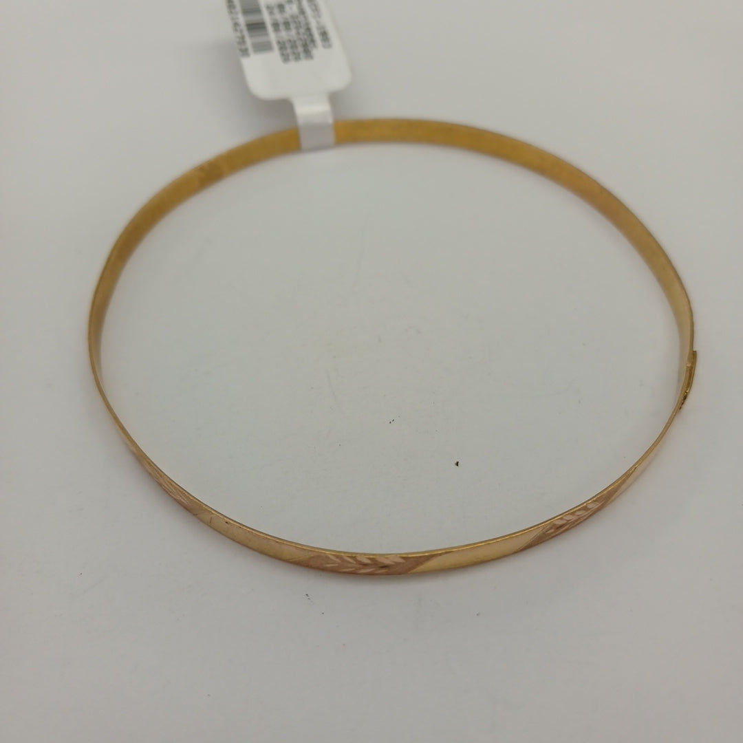 PULSERA RIGIDA ORO 10 K 4.6 GRMS (SEMINUEVO)