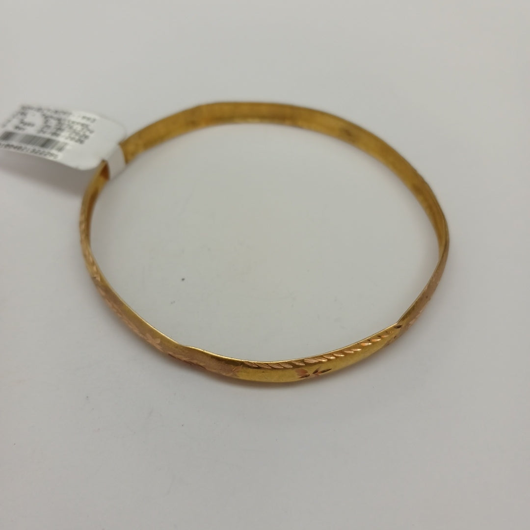 PULSERA RIGIDA ORO 10 K 5 GRMS (SEMINUEVO)