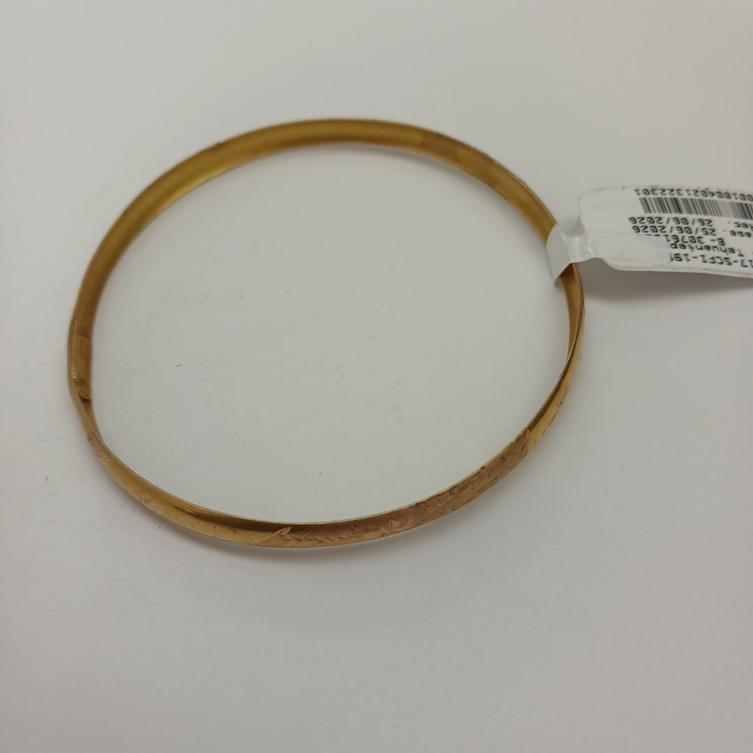 PULSERA RIGIDA ORO 10 K 5.4 GRMS (SEMINUEVO)