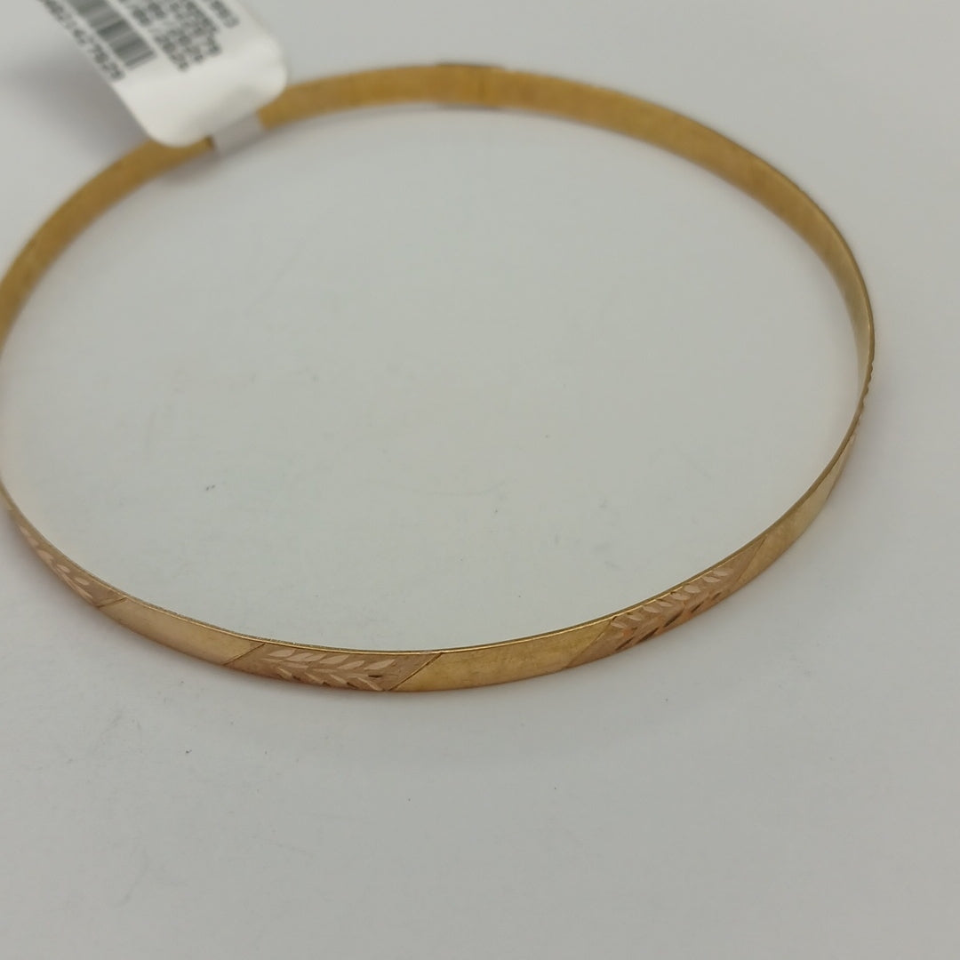 PULSERA RIGIDA ORO 10 K 4.6 GRMS (SEMINUEVO)