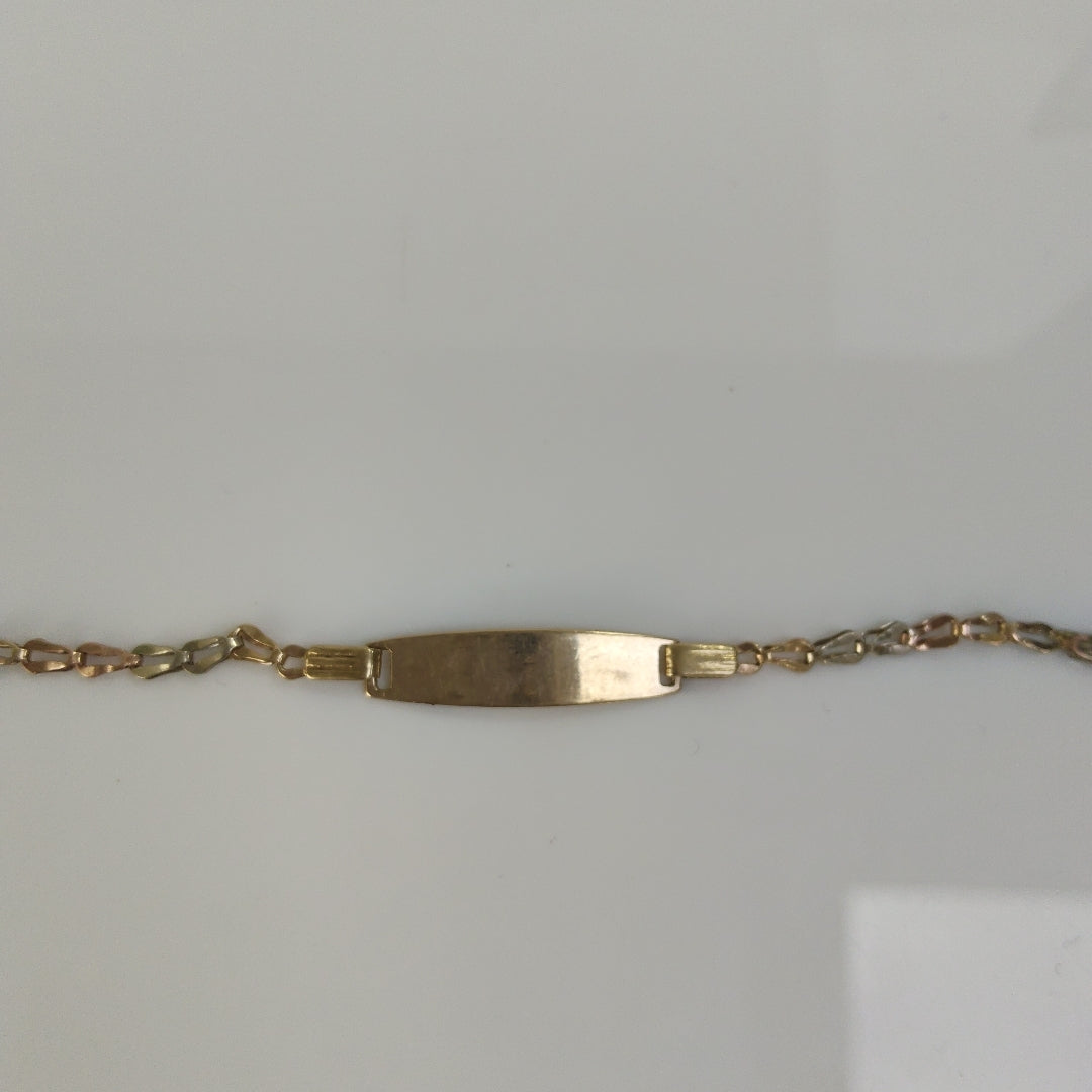 ESCLAVA ORO COMBINADO 10 K 2.5 GRMS (SEMINUEVO)