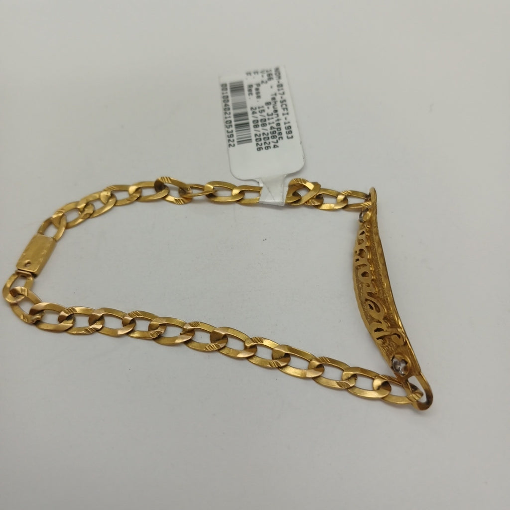 ESCLAVA ORO 10 K 4.9 GRMS (SEMINUEVO)