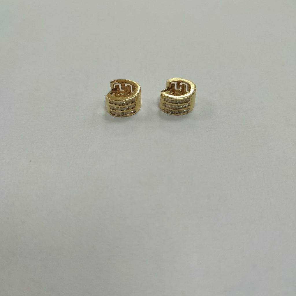 ARRACADAS PAR ORO 14 K 4.9 GRMS (SEMINUEVO)