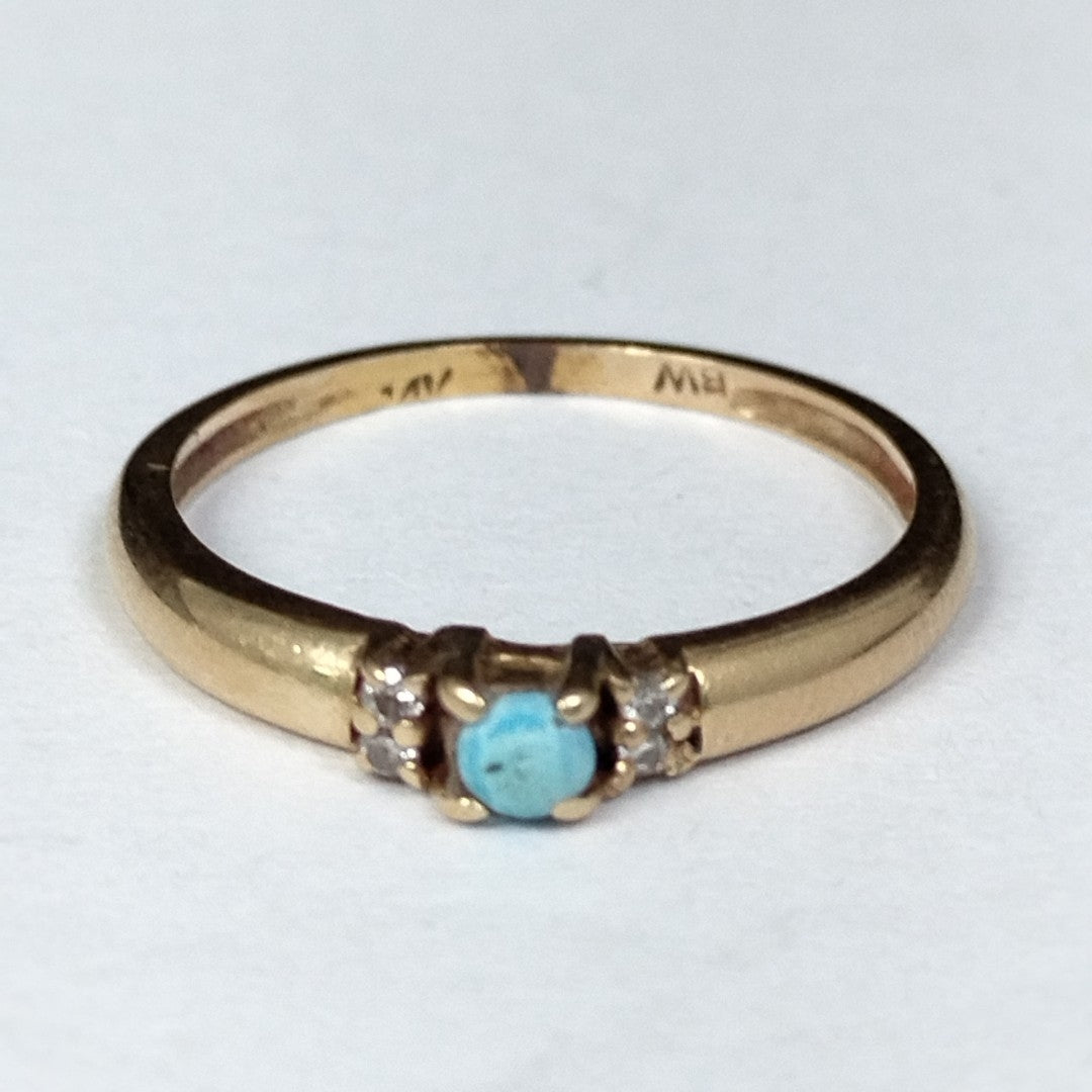 ANILLO ORO 14 K 1.8 GRMS (SEMINUEVO)