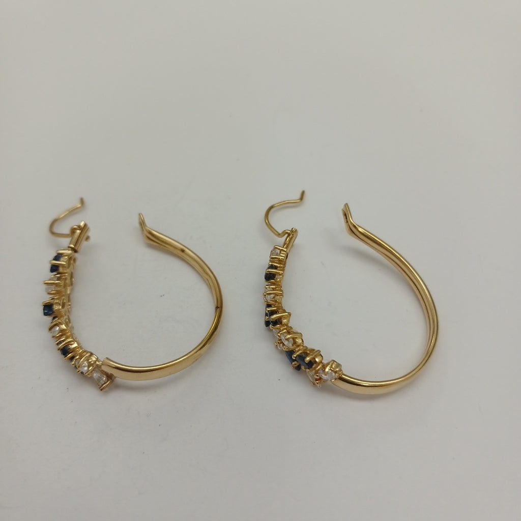 ARRACADAS PAR ORO 14 K 5.6 GRMS (SEMINUEVO)