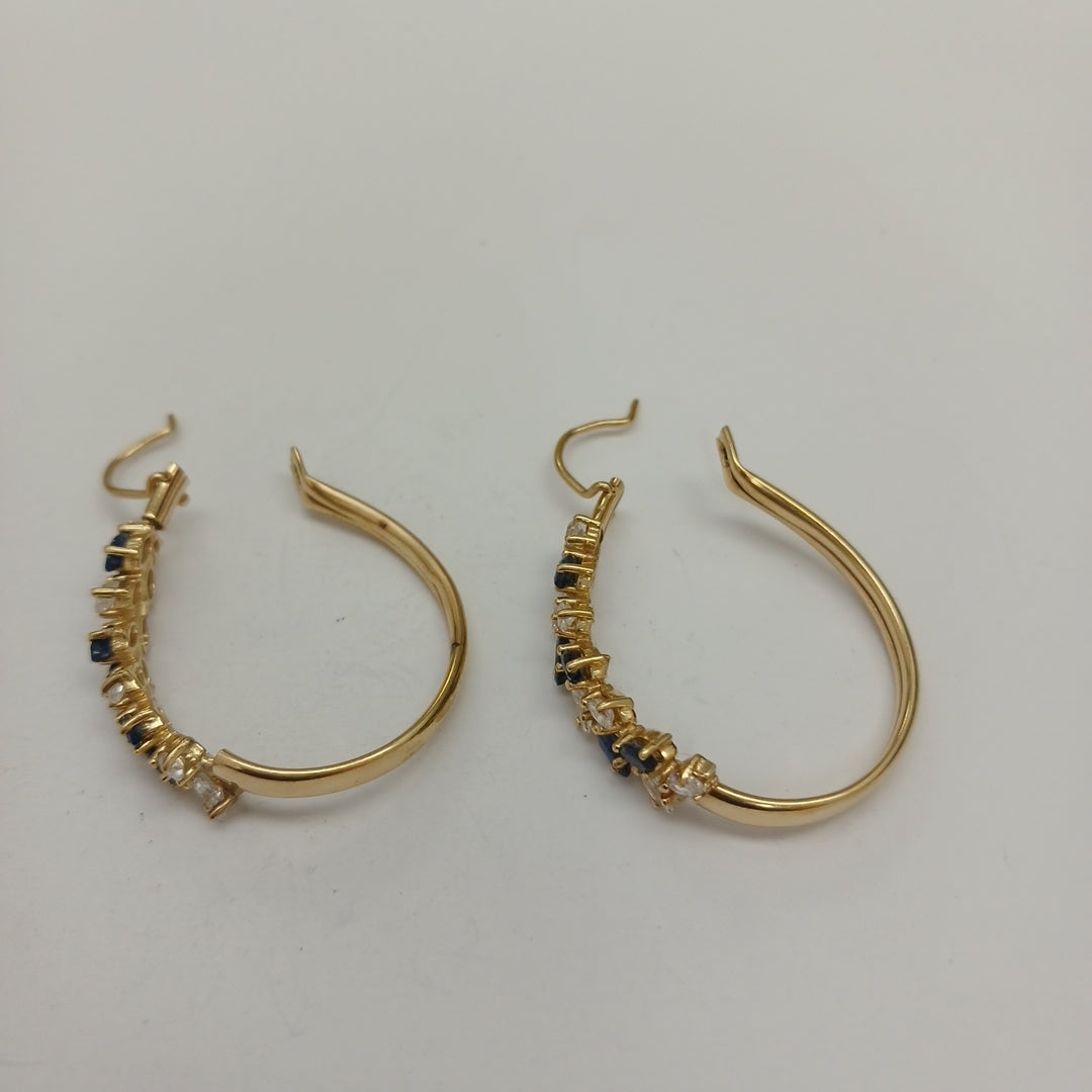 ARRACADAS PAR ORO 14 K 5.6 GRMS (SEMINUEVO)