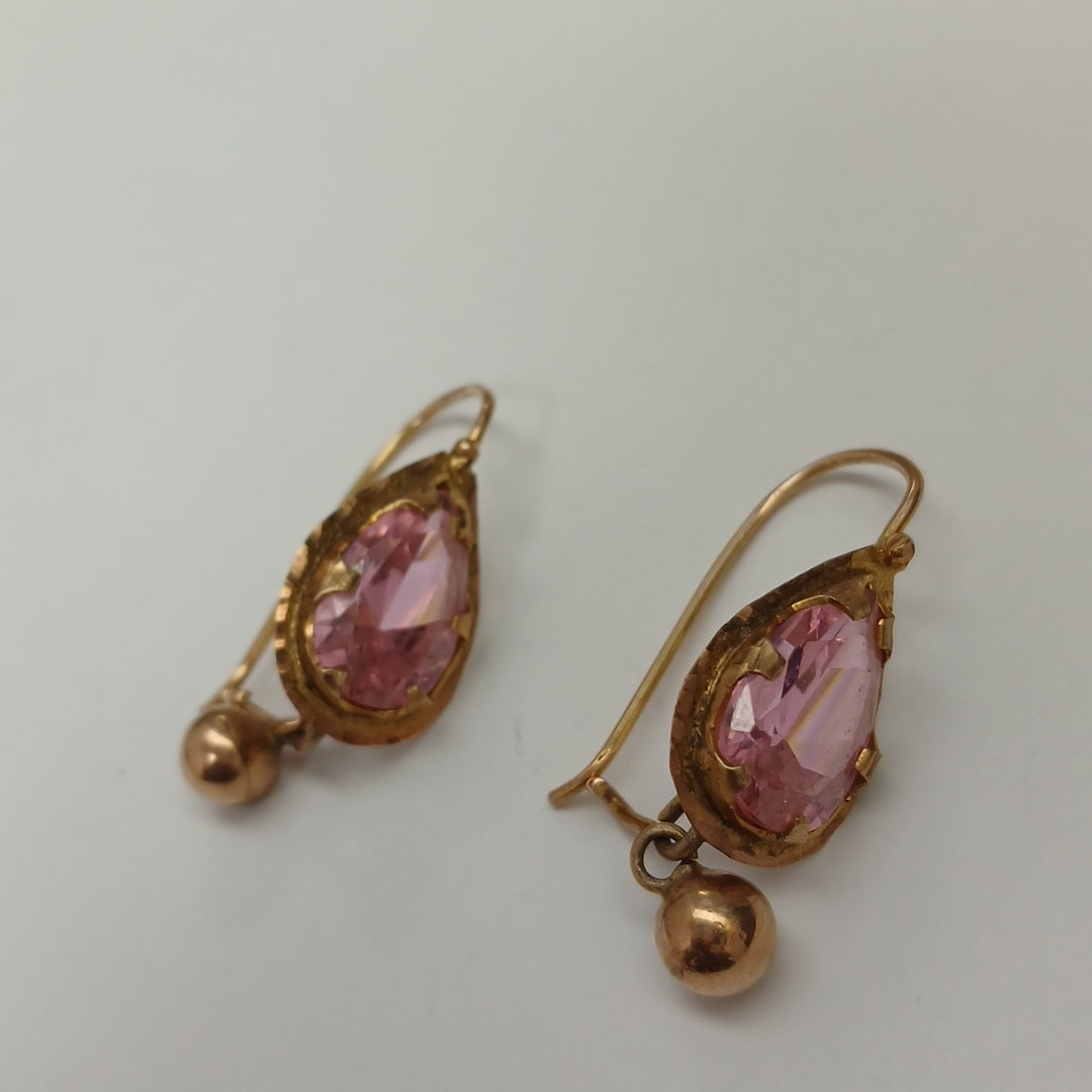ARETES PAR ORO 8 K 6.1 GRMS (SEMINUEVO)