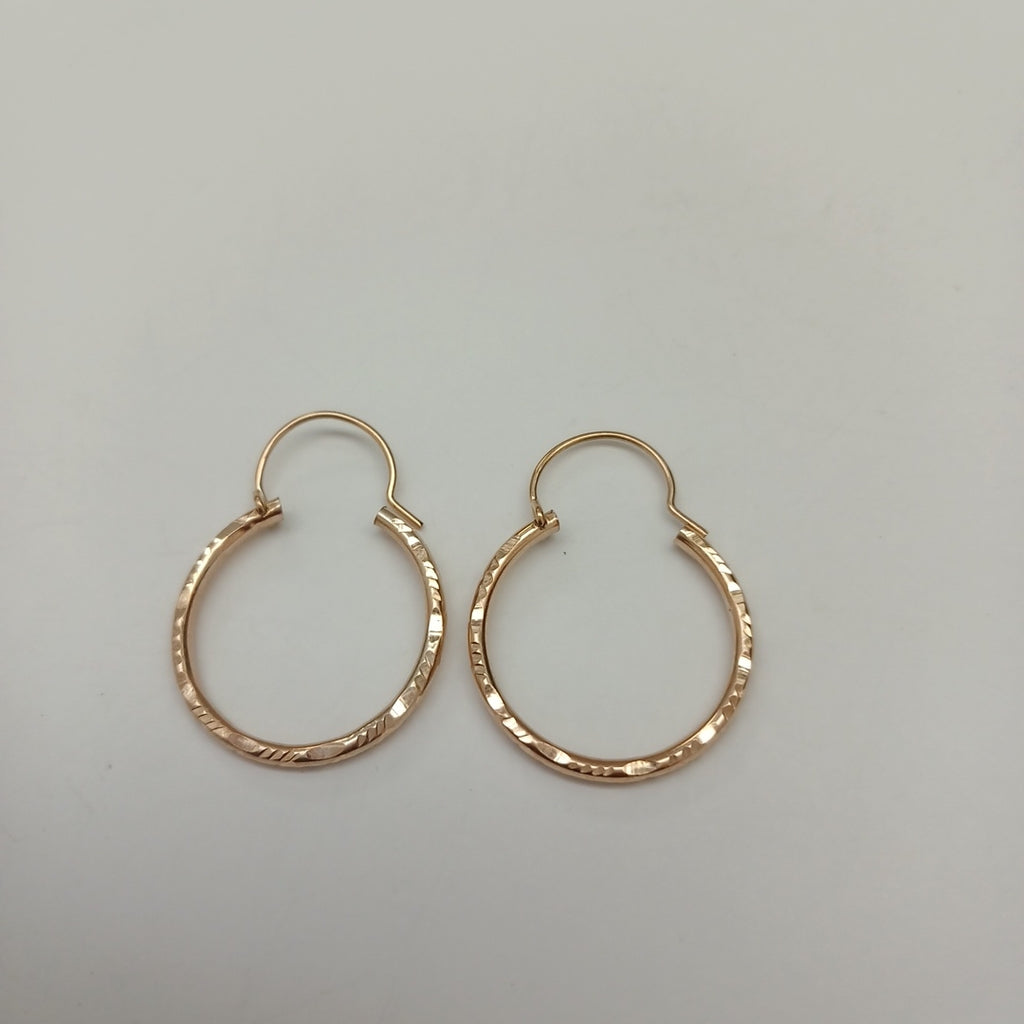 ARRACADAS PAR ORO 8 K 1.1 GRMS (SEMINUEVO)