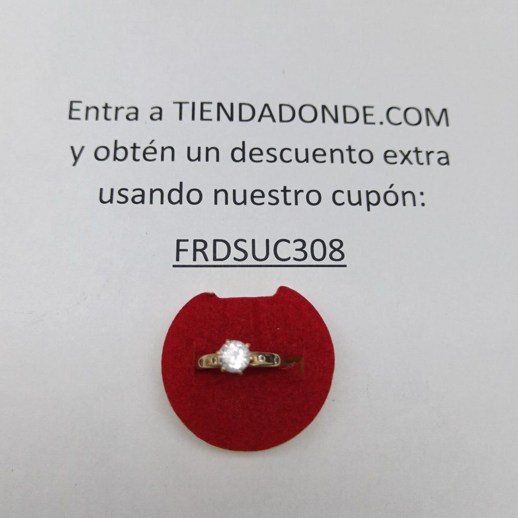 SOLITARIO ORO 14 K 2.2 GRMS (SEMINUEVO)
