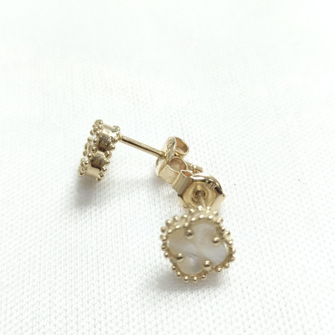 BROQUELES ORO 14K 1.4 (NUEVO)