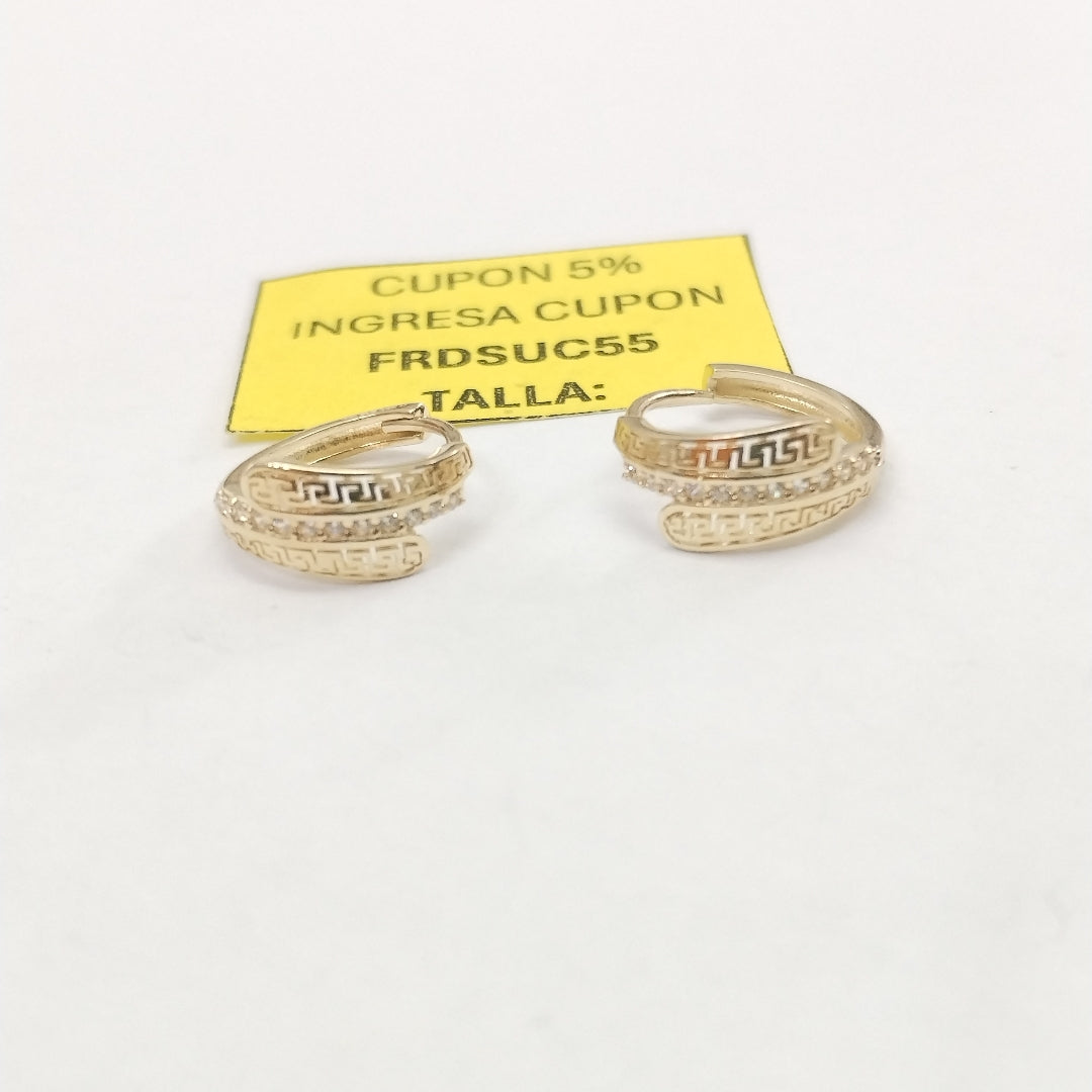 HUGGIES ORO 14K 2.1 (NUEVO)