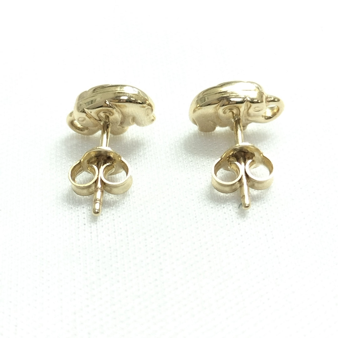 BROQUELES ORO 14K 1.1 (NUEVO)
