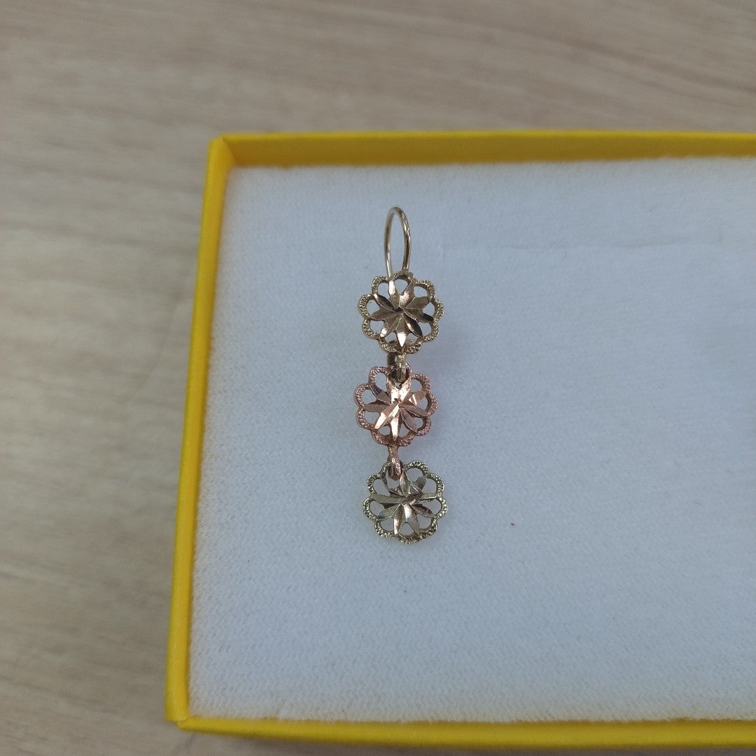 ARETES PAR ORO 10 K 1,80 GRMS (SEMINUEVO)