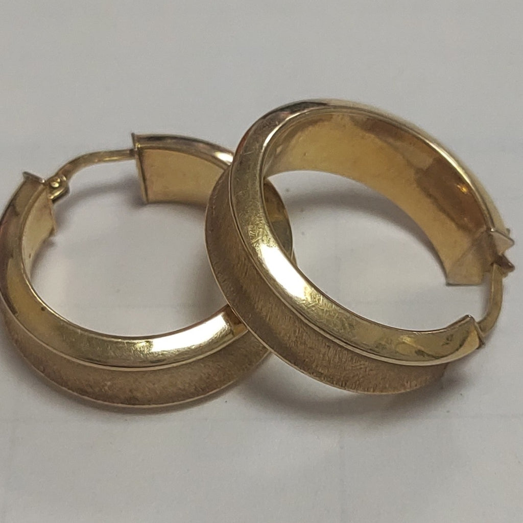 ARRACADAS PAR ORO 14 K 4.6 GRMS (SEMINUEVO)