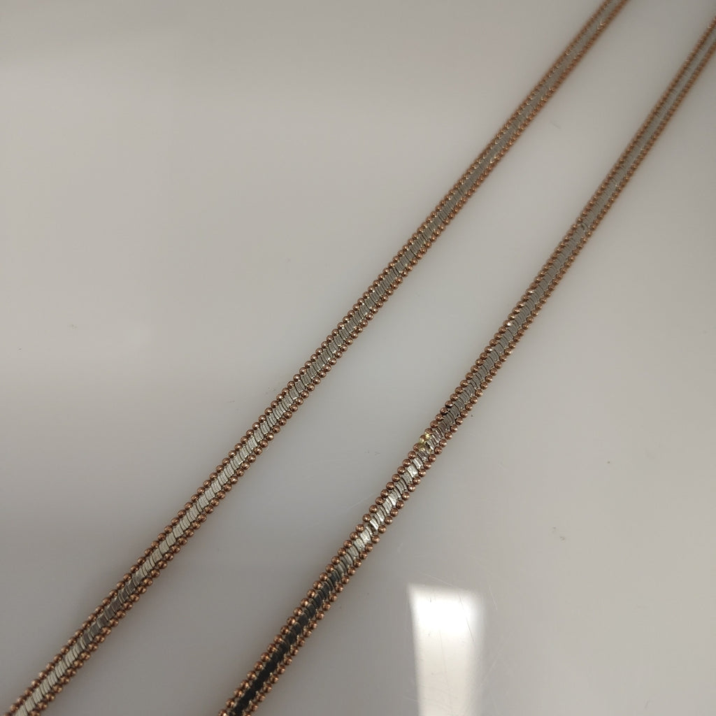 CADENA ORO,ORO COMBINADO 14 K 8,70 GRMS (SEMINUEVO)