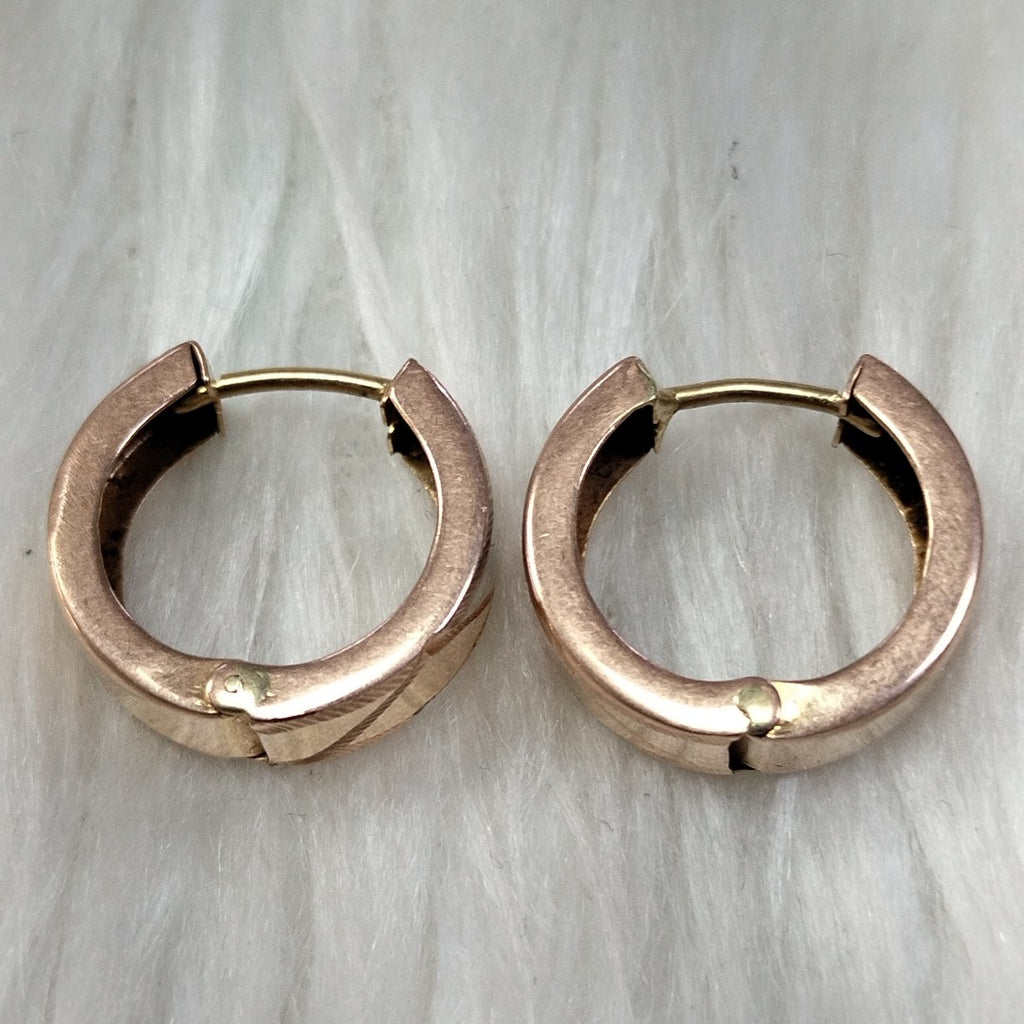 ARRACADAS PAR ORO 14 K 2.7 GRMS (SEMINUEVO)