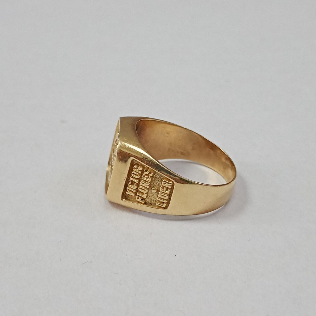 ANILLO ORO 10 K 11,80 GRMS (SEMINUEVO)