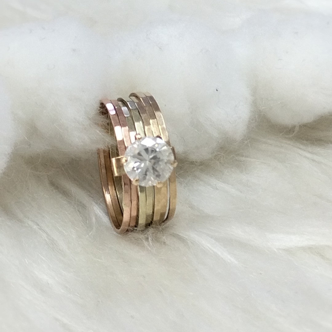 ANILLO ORO 10 K 3.4 GRMS (SEMINUEVO)