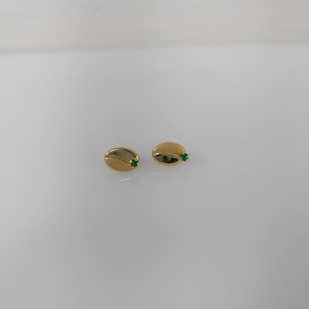 ARETES PAR ORO 18 K 0.6 GRMS (SEMINUEVO)