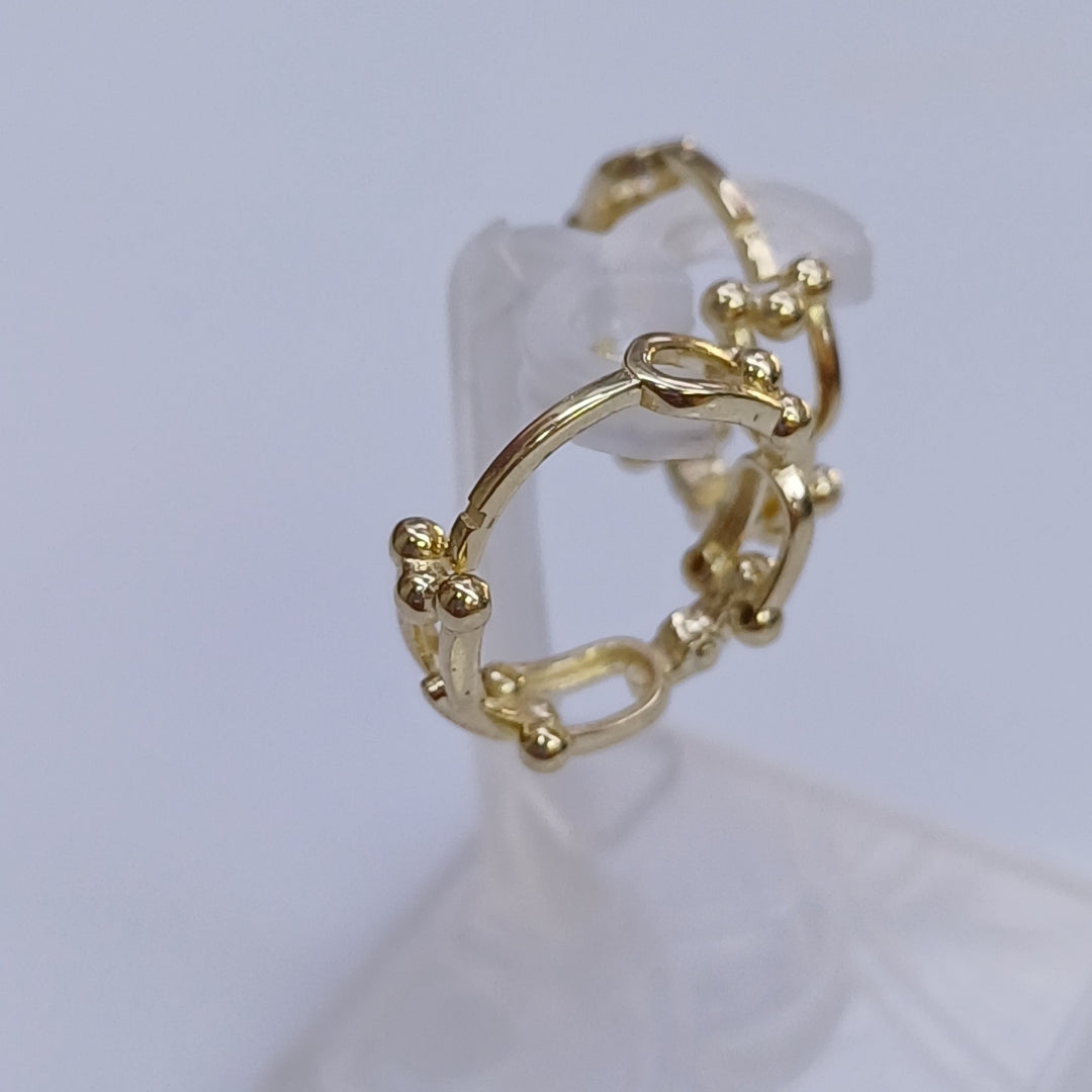 HUGGIES ORO 14K 2.4 (NUEVO)